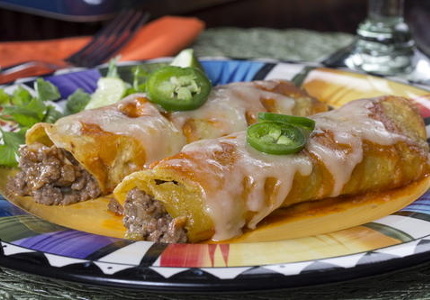 Beefy Enchiladas