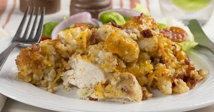 Chicken & Tots Casserole