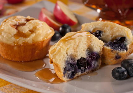 Fruity Pancake Muffins