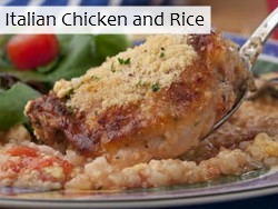 Italian Chicken and Rice