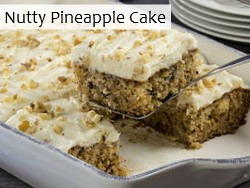 Nutty Pineapple Cake