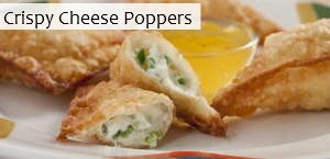 Crispy Cheese Poppers
