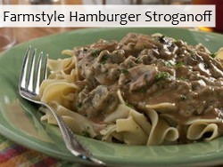 Farmstyle Hamburger Stroganoff