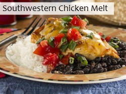 Southwestern Chicken Melt