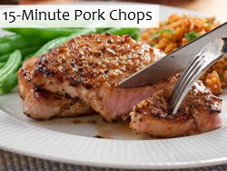 15-Minute Pork Chops