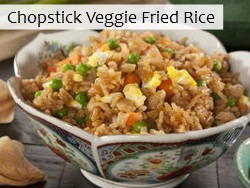 Chopstick Veggie Fried Rice