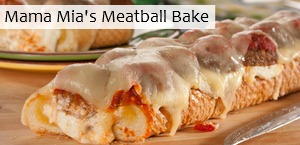 Mama Mia's Meatball Bake