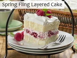 Spring Fling Layered Cake