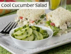 Cool Cucumber Salad