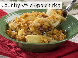 Country Style Apple Crisp