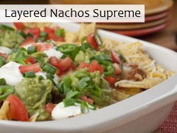 Layered Nachos Supreme