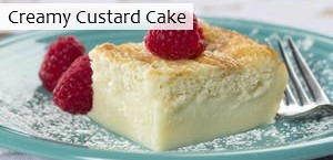 Creamy Custard Cake