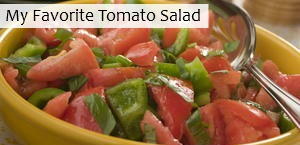 My Favorite Tomato Salad