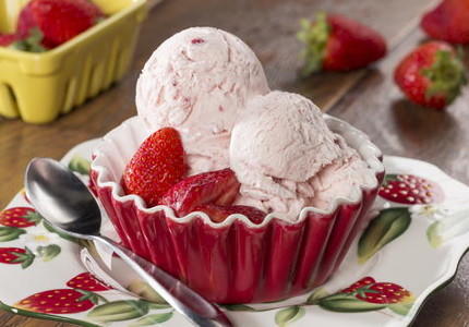 Strawberry Patch Ice Cream