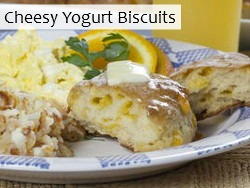 Cheesy Yogurt Biscuits