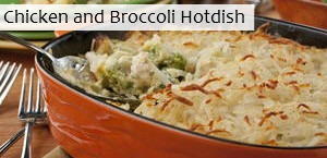 Chicken and Broccoli Hotdish