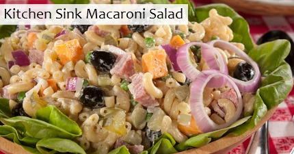 Kitchen Sink Macaroni Salad