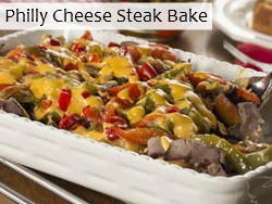 Philly Cheese Steak Bake