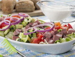 Beefed-Up Summer Salad