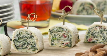 Spinach Dip Rollups