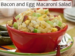 Bacon and Egg Macaroni Salad