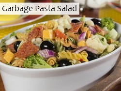 Garbage Pasta Salad