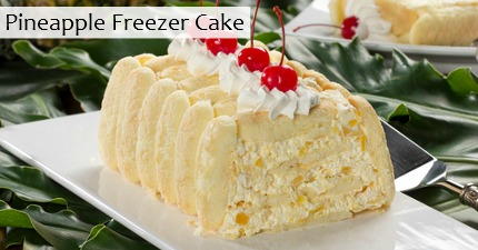 Pineapple Freezer Cake