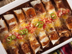 Tex-Mex Chicken Enchiladas