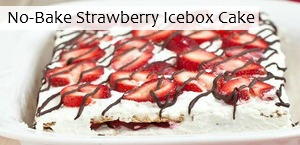 No-Bake Strawberry Icebox Cake