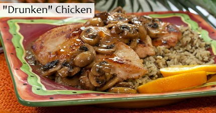 "Drunken" Chicken