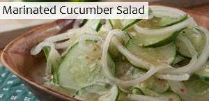 Marinated Cucumber Salad