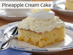 Pineapple Cream Cake