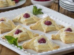 Raspberry Cream Danish