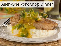 All-in-One Pork Chop Dinner