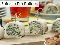 Spinach Dip Rollups