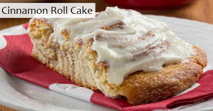 Cinnamon Roll Cake