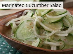 Marinated Cucumber Salad