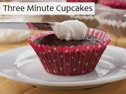 Three Minute Cupcakes Three Minute Cupcakes