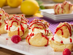 Lemony Cream Puffs