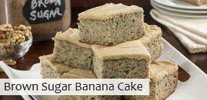Brown Sugar Banana Cake