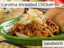 Carolina Shredded Chicken Sandwich