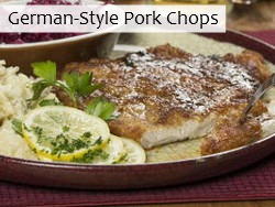 German-Style Pork Chops