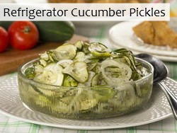 Refrigerator Cucumber Pickles