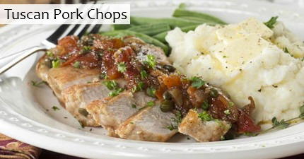 Tuscan Pork Chops