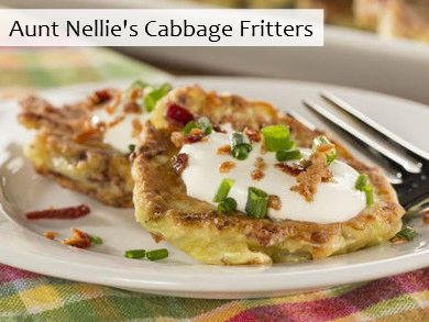 Aunt Nellie's Cabbage Fritters