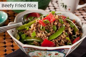 Beefy Fried Rice