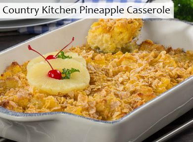 Country Kitchen Pineapple Casserole