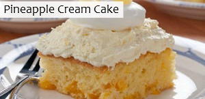 Pineapple Cream Cake