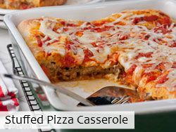 Stuffed Pizza Casserole