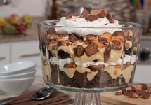 #2 - Candy Bar Brownie Trifle